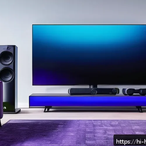Home 15 Xbox 시리즈 X 돌비 애트모스 - A high-tech gaming setup featuring an Xbox Series X console connected to an Atmos-supported soundbar...